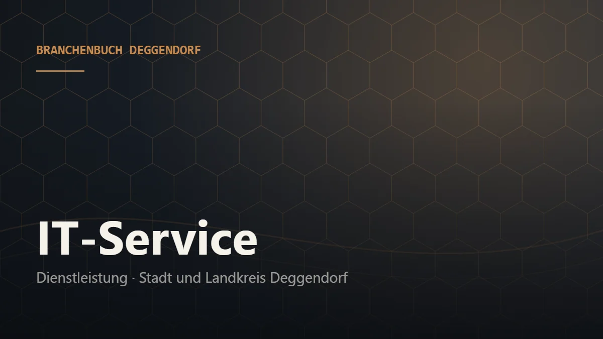 IT-Service Deggendorf – Branchenbuch Deggendorf von BavariaConnect: IT-Service in Stadt und Landkreis Deggendorf finden