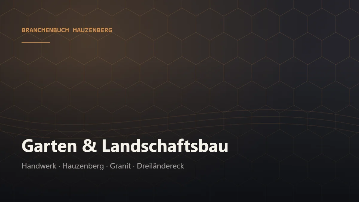 Garten & Landschaftsbau Hauzenberg – Branchenbuch Hauzenberg von BavariaConnect: Garten & Landschaftsbau in Hauzenberg und Umgebung finden