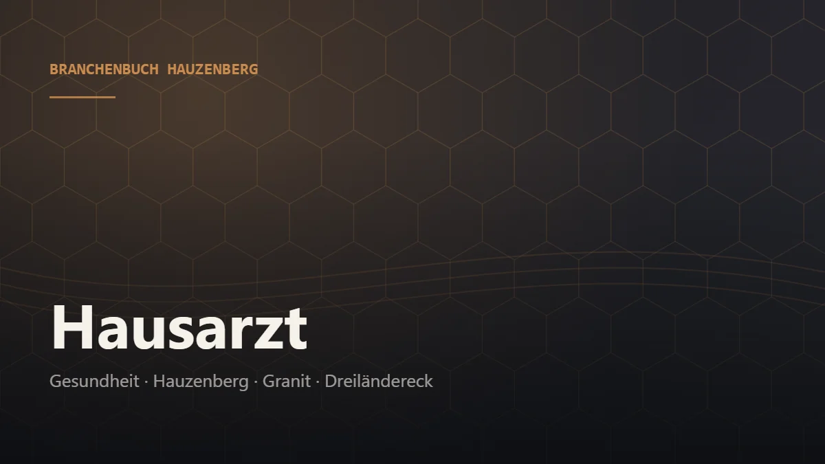 Hausarzt Hauzenberg – Branchenbuch Hauzenberg von BavariaConnect: Hausarzt in Hauzenberg und Umgebung finden