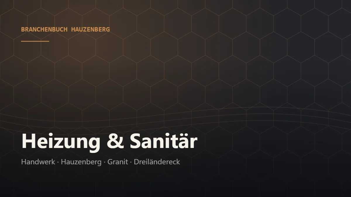 Heizung & Sanitär Hauzenberg – Branchenbuch Hauzenberg von BavariaConnect: Heizung & Sanitär in Hauzenberg und Umgebung finden