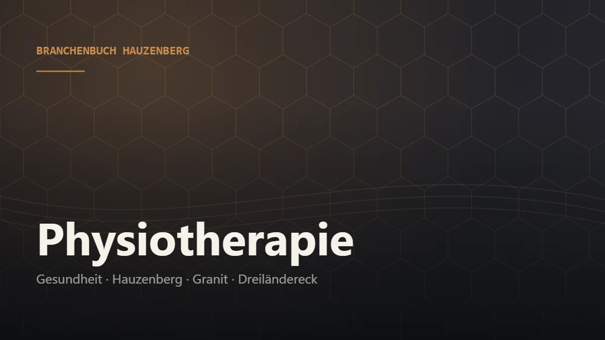 Physiotherapie Hauzenberg – Branchenbuch Hauzenberg von BavariaConnect: Physiotherapie in Hauzenberg und Umgebung finden