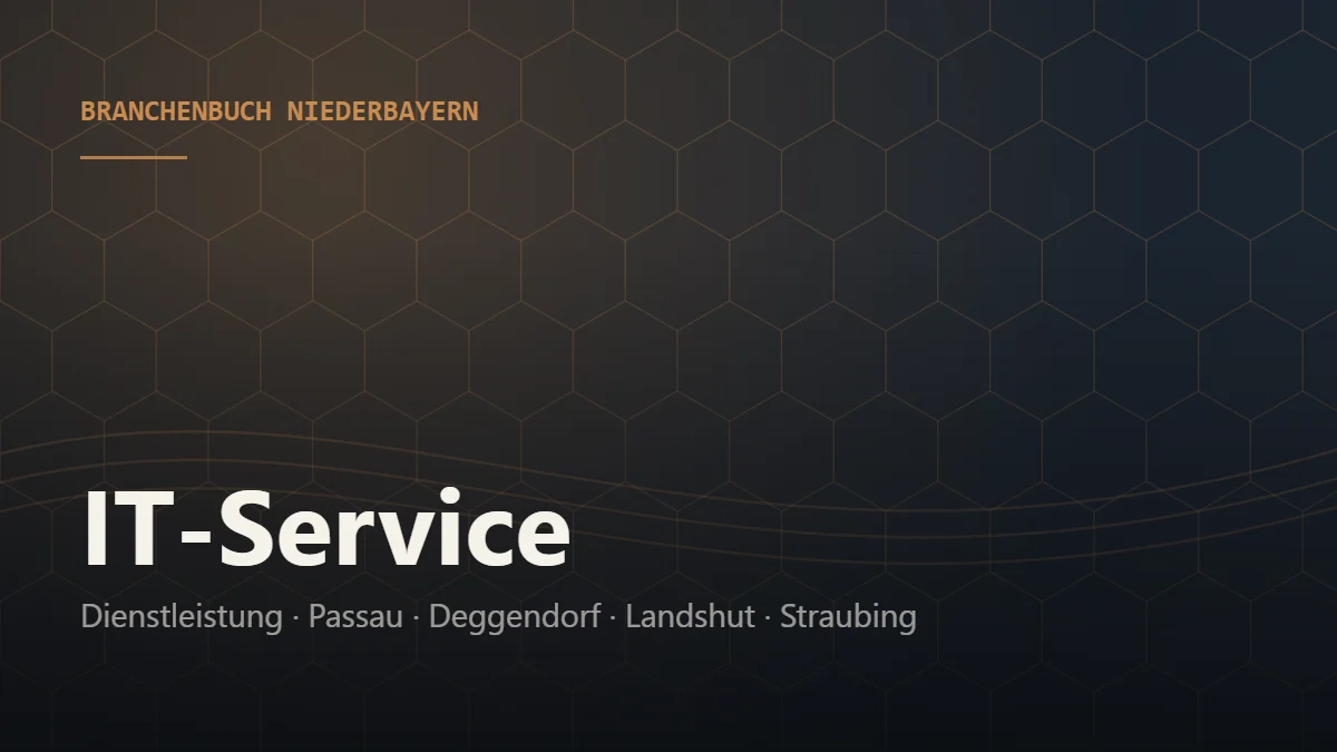 IT-Service Niederbayern – Branchenbuch Niederbayern von BavariaConnect: IT-Service in Passau, Deggendorf, Landshut, Straubing und Umgebung finden