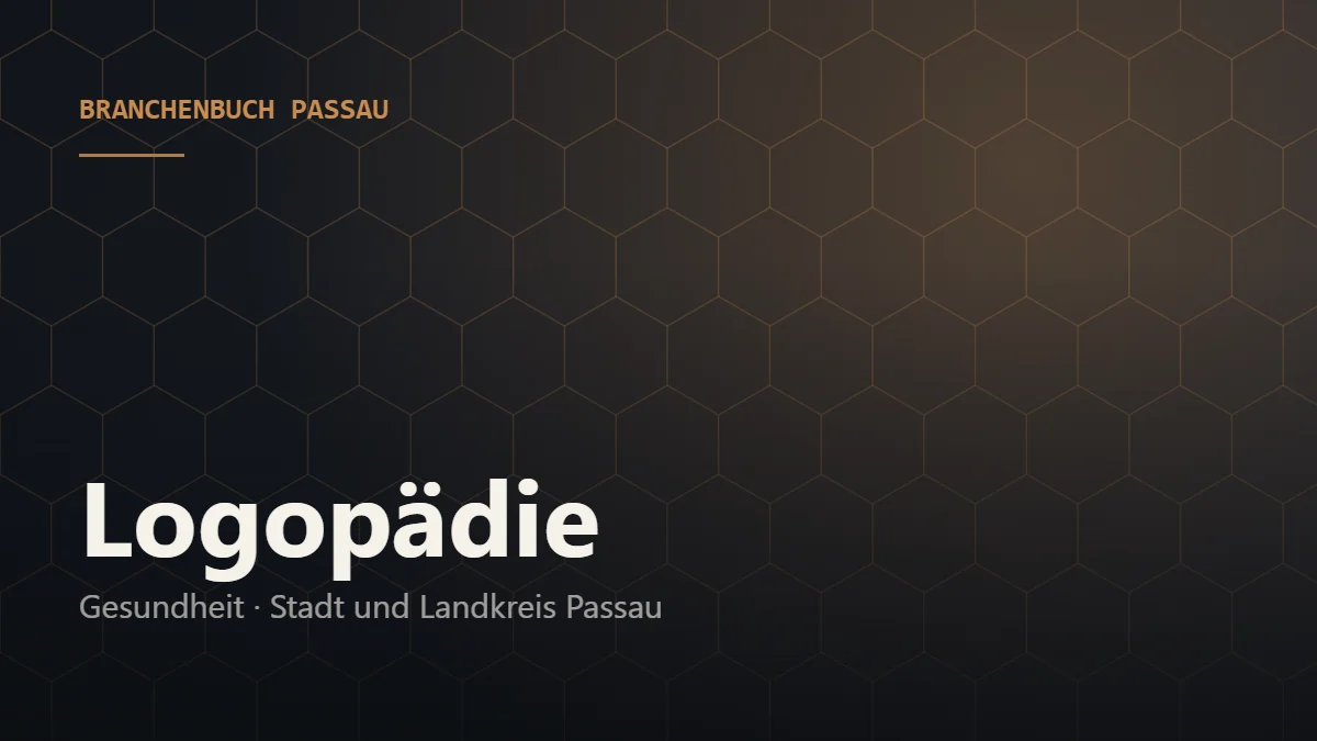 Logopädie Passau – Branchenbuch Passau von BavariaConnect: Logopädie in Stadt und Landkreis Passau finden